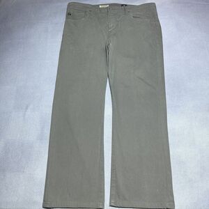 Adriano Goldschmied AG The‎ Protégé Straight Leg Gray Denim Jeans 38x29**